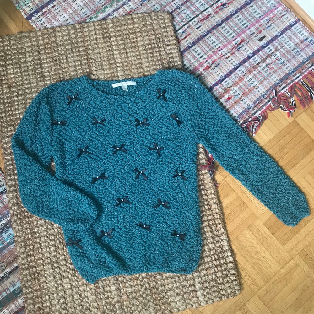 Teal LC Lauren Conrad Sweater